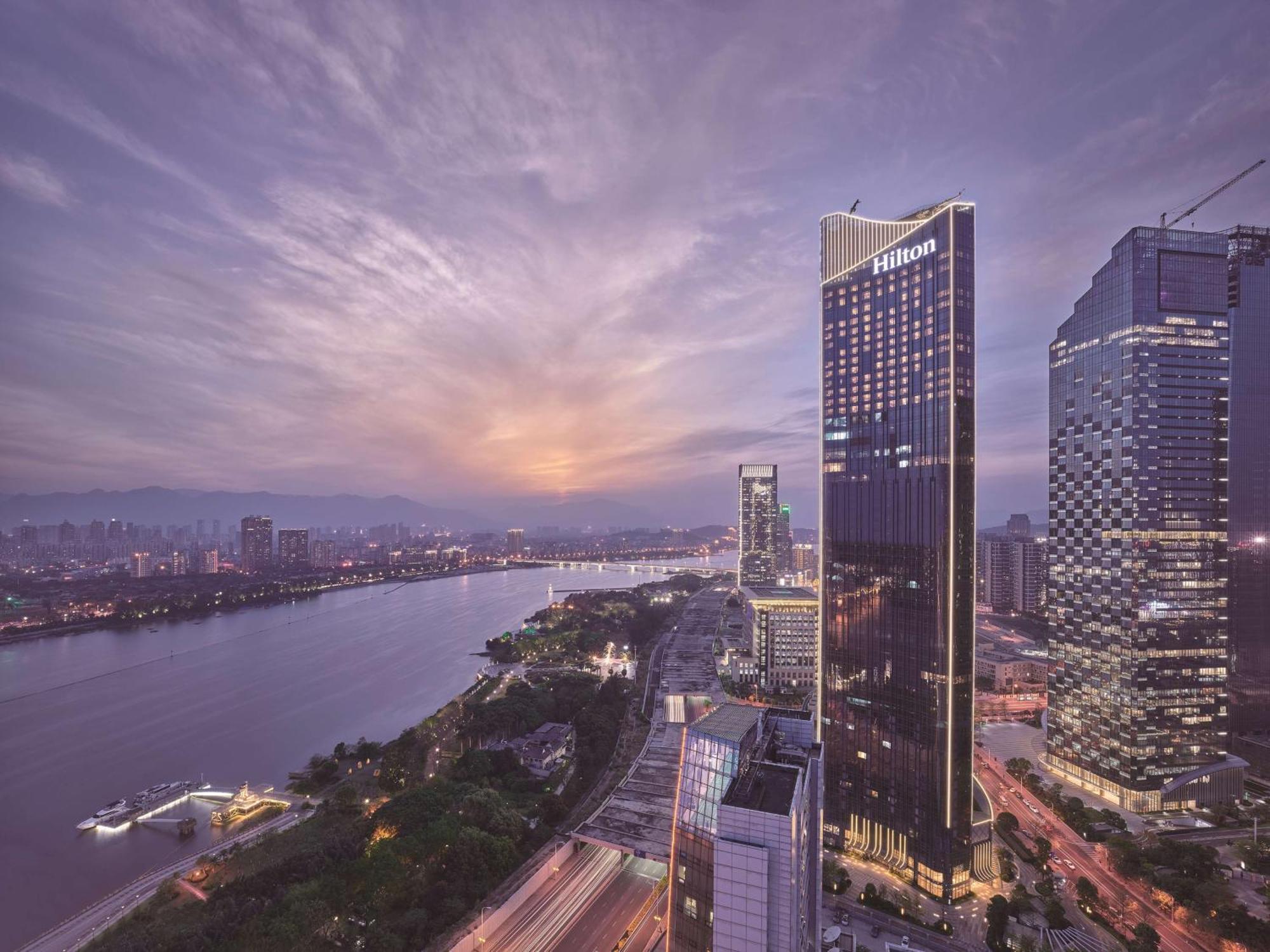 Hilton Fuzhou Hotel Fuzhou  Buitenkant foto