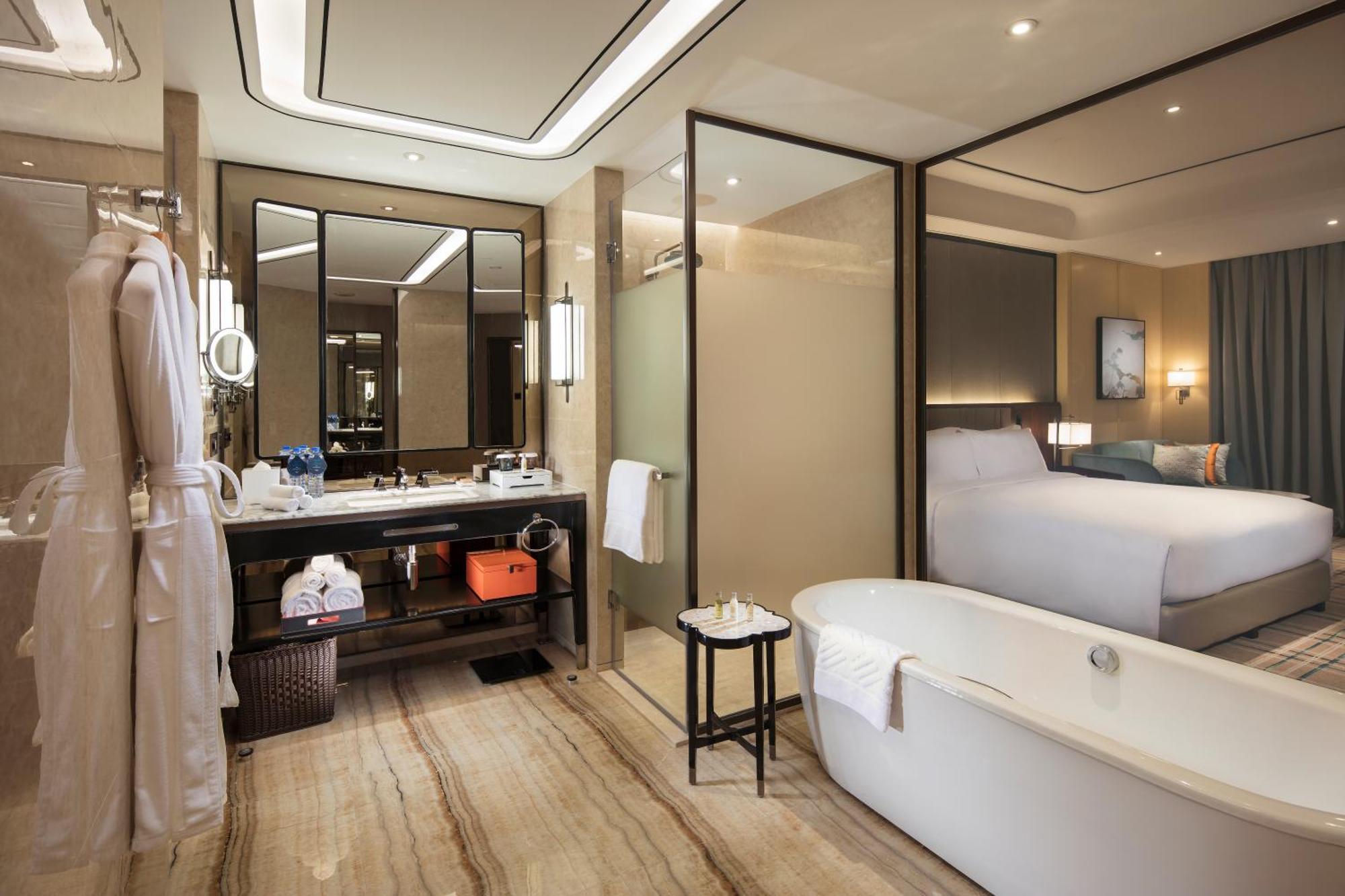 Hilton Fuzhou Hotel Fuzhou  Buitenkant foto